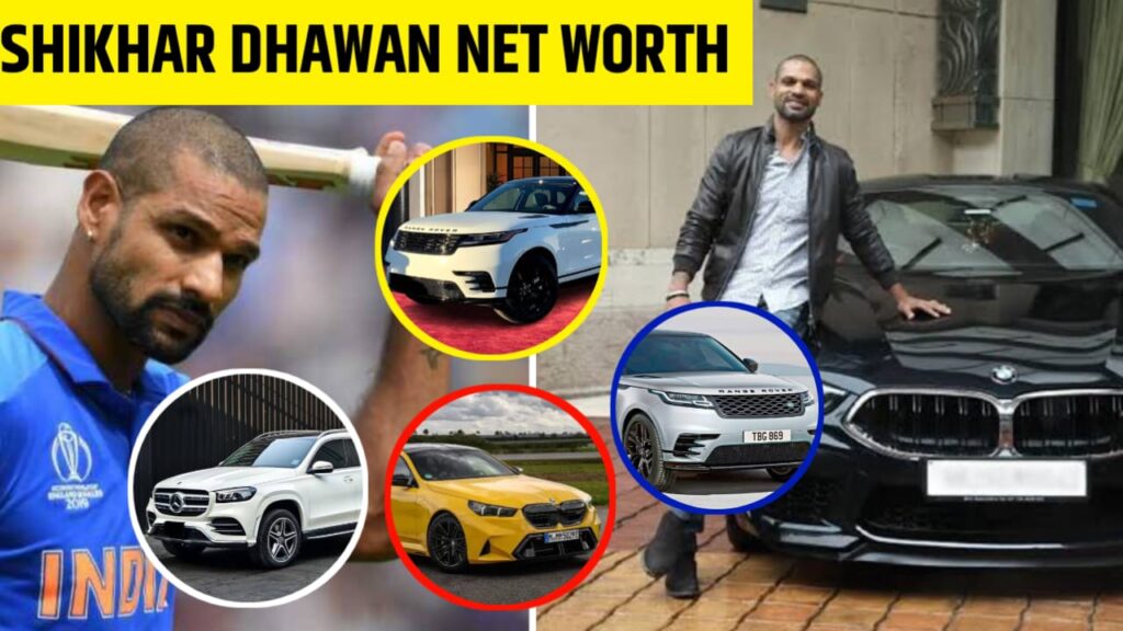 Shikhar Dhawan Net Worth