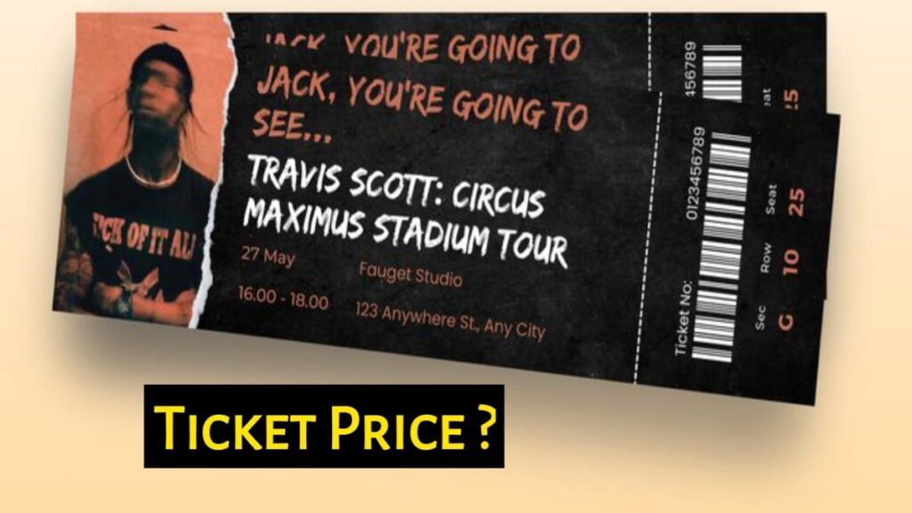 Travis Scott India Tour